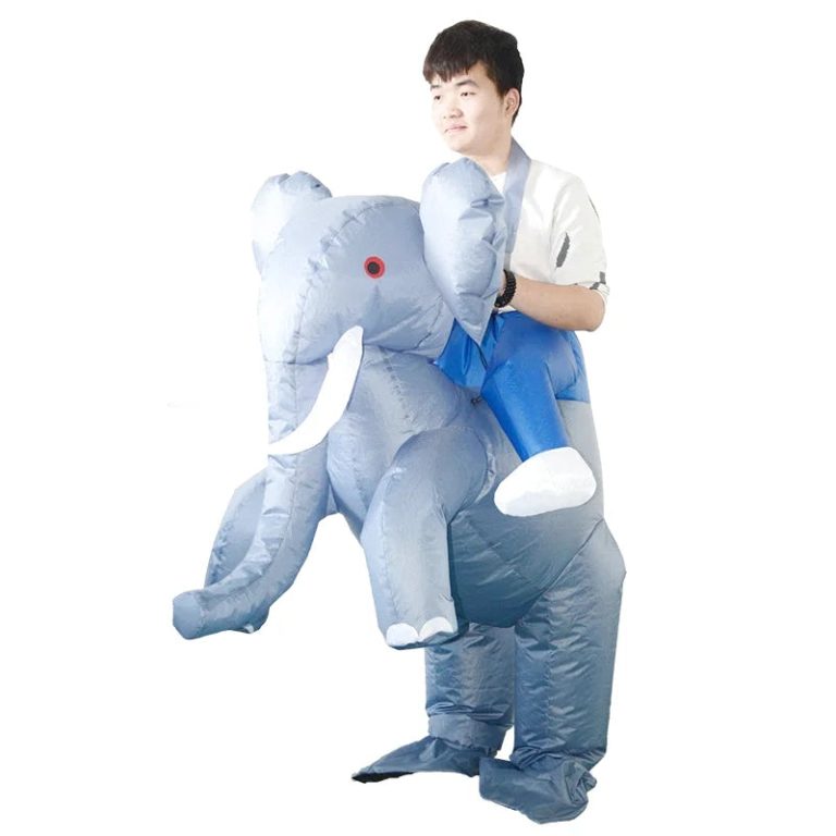 Déguisement bébé - Éléphant - 12/24 mois - Gris - Polyester