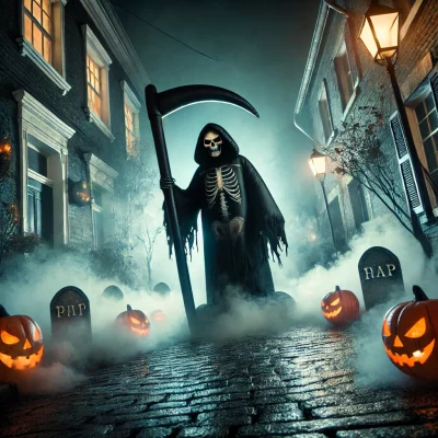 Déguisement gonflable d'halloween